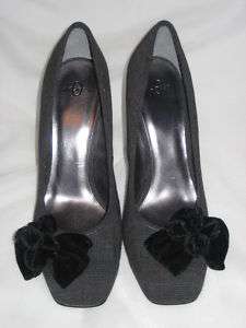 JOEY Plaid Fabric Heels / Pumps Size 9.5 M  