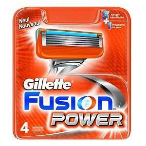  Gillette Fusion Power razor blades 4 pack