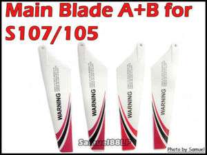Main Blade A B S107 02/ S105 02 for Syma RC Helicopter  