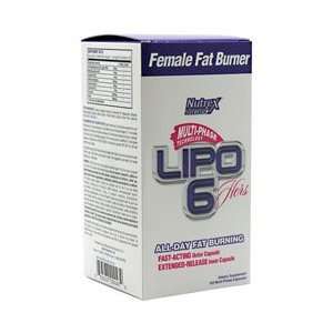  Nutrex Lipo 6 Hers Multi Phase Fat Burner   120 ea Health 