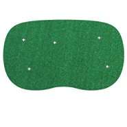   Indoor/Outdoor Synthetic Turf Nylon 5 Hole Practice Putting Golf Green