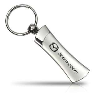  Mazda Zoom Zoom Blade Style Metal Key Chain, Official 