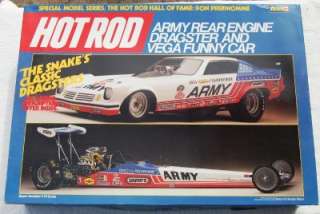 REVELL 1/16 THE SNAKE DRAGSTER/FUNNY CAR DOUBLE KIT   DON PRUDHOMME 