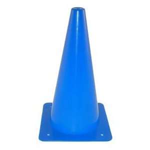 9 Colored Poly Cone Blue