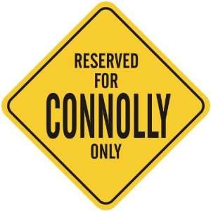   RESERVED FOR CONNOLLY ONLY  CROSSING SIGN