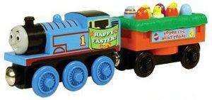 THOMAS And The EASTER EGG CAR   The Wooden Railway Tank Train Engine U 