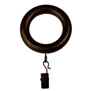  BCL Drapery Hardware 138CLWA Clip Rings for 1.25 Inch Diameter Rod 