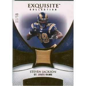   Collection Patch Gold #SJ Steven Jackson /50 Sports Collectibles
