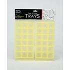 ddi 2 pack ice cube tray pack of 72