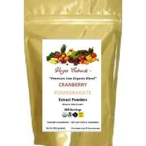 Virgin Extracts (TM) Pure Premium Organic Cranberry Pomegranate 