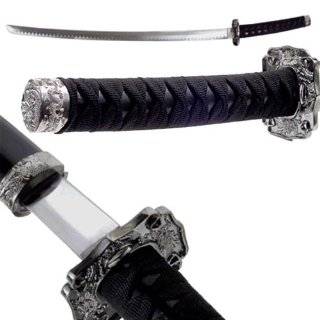 40  Black Japanese Samurai Sword