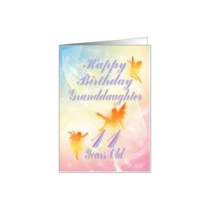  Dancing fairies Birthday card, granddaughter, 11 years old 
