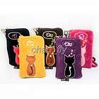 1pcs Velvet Bag Pouch Skin purse For Cell Phone Ipod touch 2 4 Money 