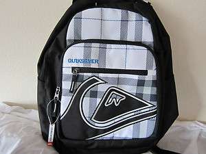   Quiksilver 3 series backpack with cooler pouch $43 surf skate  
