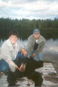 GUIDED QUEBEC BEAR HUNTING TRIP 7 DAY TRIP INCLUDES FISHING & BOAT 
