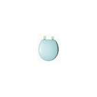 Trimmer Solid Soft Toilet Seat in Blue