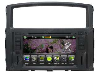 Auto Radio Car DVD Player GPS Navigation For 2006 2011 Mitsubishi 