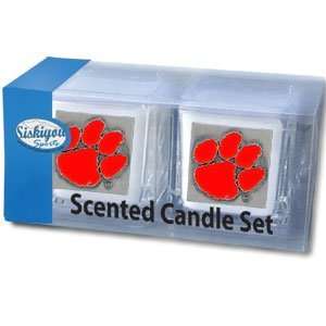 Clemson Tigers College Candle Set 
