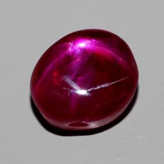   Unheated 2.71ct 100% Natural 6 Ray Red Burmese Star Ruby  