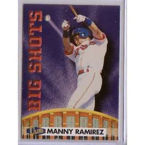  Manny Ramirez   1998 Big Shots Insert Card   9 of 15 