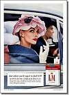 1956 John Frederics Hat Joselli Dress 1950s Fashion Ad  