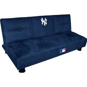  New York Yankees Convertible Sofa with Tray Sports 