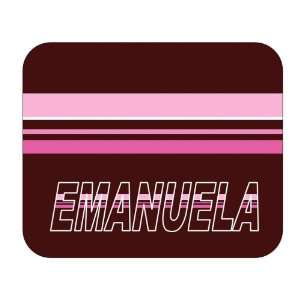    Personalized Name Gift   Emanuela Mouse Pad 