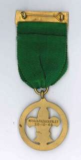 1940s United Kingdom (UK) / England Scout Leader Medal of Merit 
