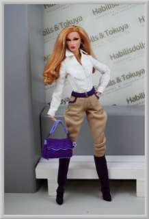 HABILISDOLLS OOAK clothes & shoes Fashion Royalty Barbie Silkstone 