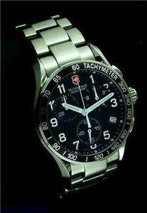 Swiss Army Victorinox men watch 241171 titanium chronograph classic 