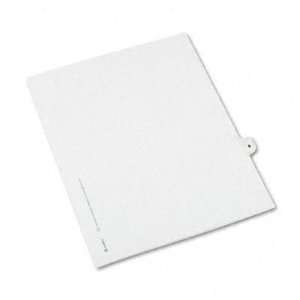  Avery Individual Legal Dividers Avery Style 11918, Letter 