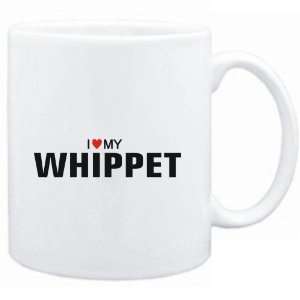  Mug White  I love my Whippet  Dogs