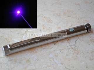 5mW 405nm Violet/Blue Focusable Laser Pointer Pen  