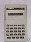vintage calculator sanyo cx 111 powergard lcd location united kingdom