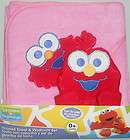   HOODED TOWEL WITH BRUSH & COMB, Elmo, Baby Shower, Diaper Cake  