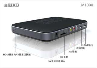 JXD M1000 4GB HDMI TV 3D PS1 Game BOX Supp. Two Player  