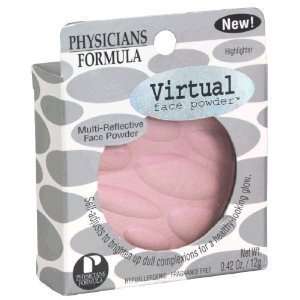   Virtual Face Powder, Highlighter, 0.42 Ounces (Pack of 2) Beauty