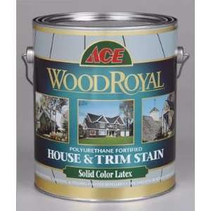  ACE WOOD ROYAL LATEX SOLID HOUSE & TRIM STAIN