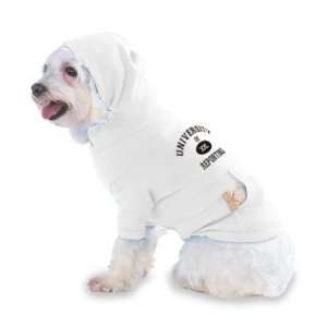  UNIVERSITY OF XXL REPORTING Hooded T Shirt for Dog or Cat 