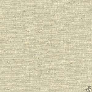 LINEN COTTON UPHOLSTERY CURTAIN VINTAGE NATURAL 54  