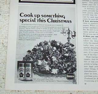 1970 ad Krylon Spray Paint Vintage Advertising PRINT AD  