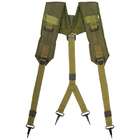Outdoor Olive Drab Surplus Tactical LC 1 Y Style Belt/Pants Suspenders 