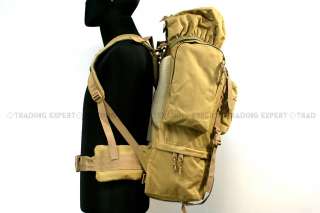 Tactical Assault Huge Volume Backpack Bag TAN 01599  