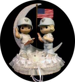   Groom Soldier PRECIOUS MOMENT figurine Wedding Cake Topper  