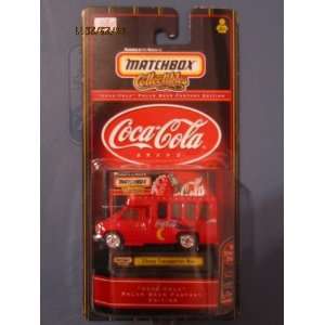 Matchbox Collectibles   Coca Cola Chevy Transporter Bus 164 Scale