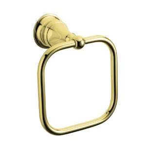   16140 PB Revival Towel Ring, Vibrant Polished Brass