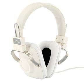 New WeSC Maraca Headphones White  