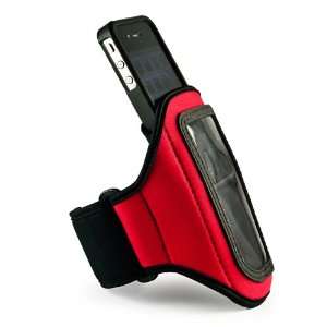  Quality Red HTC Evo 4G and Evo Shift 4G Armband with Sweat 