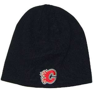  Calgary Flames Reebok Select Un Cuffed Knit Cap Sports 