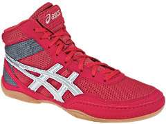 NEW Asics Matflex 3 Mens Wrestling Shoes, Red/Charcoal, Most Sizes 